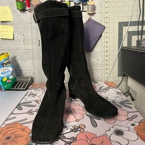 La CANADIENNE Black Over the Knee Boots
